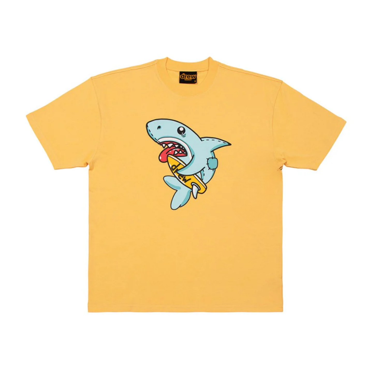 Drew House Shark Tee Orange Front