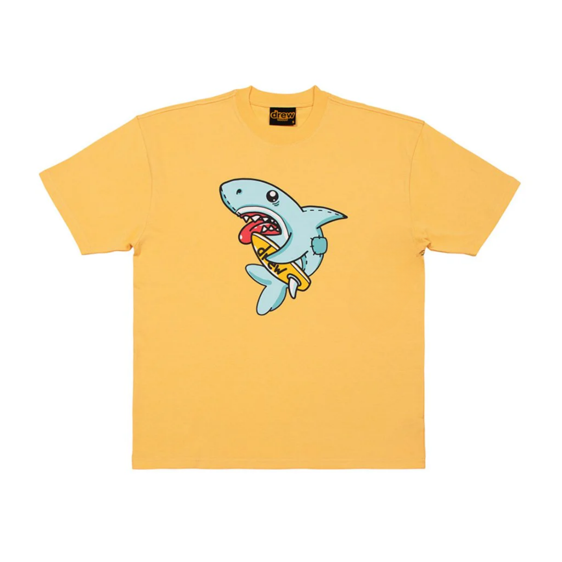 Drew House Shark Tee Orange Front