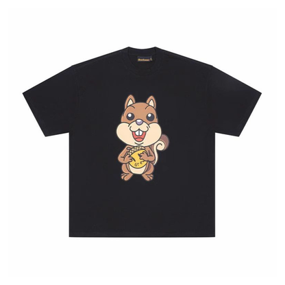 Drew House Sherman Squirrel SS Tee Black Front