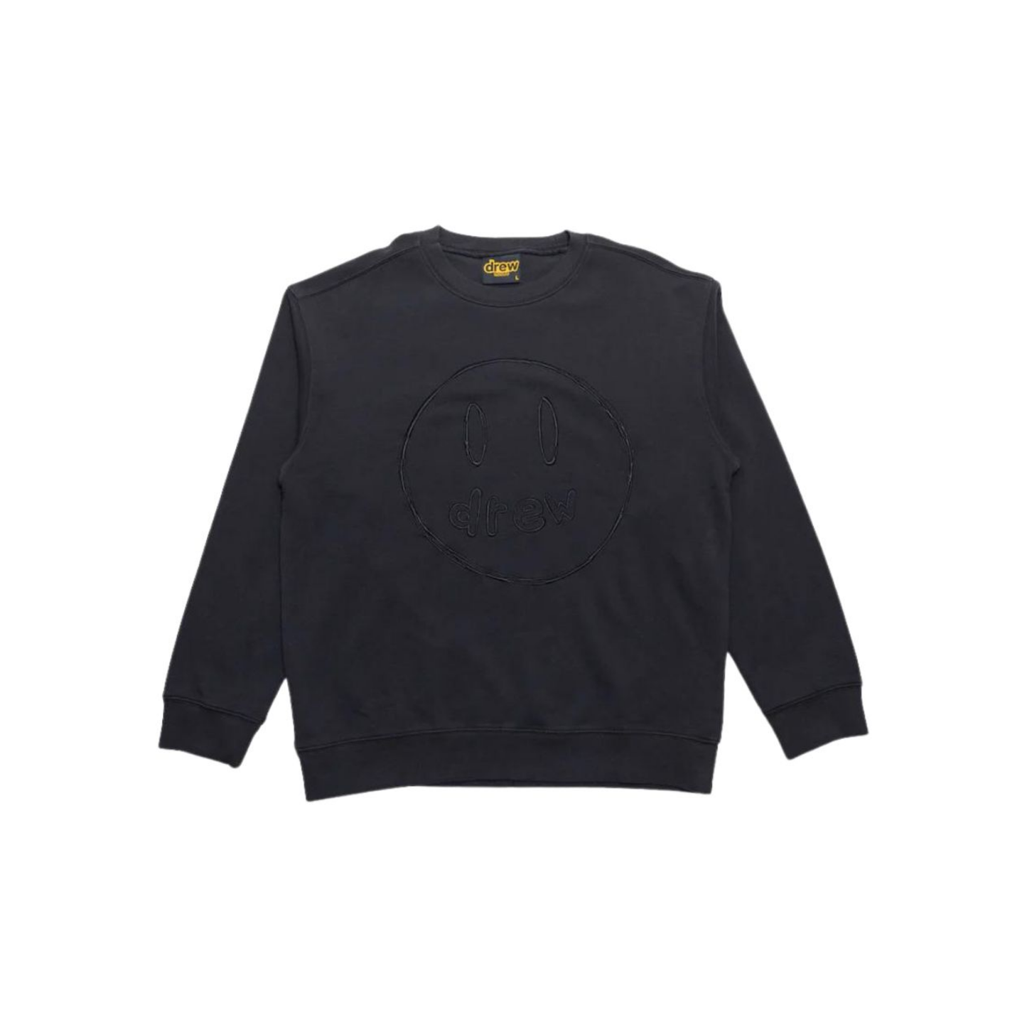 Drew House Sketch Mascot Crewneck Black Front