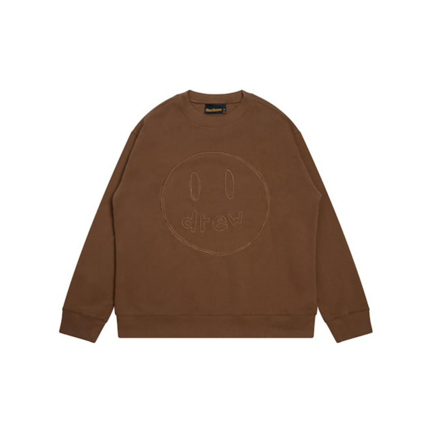 Drew House Sketch Mascot Crewneck Brown Front