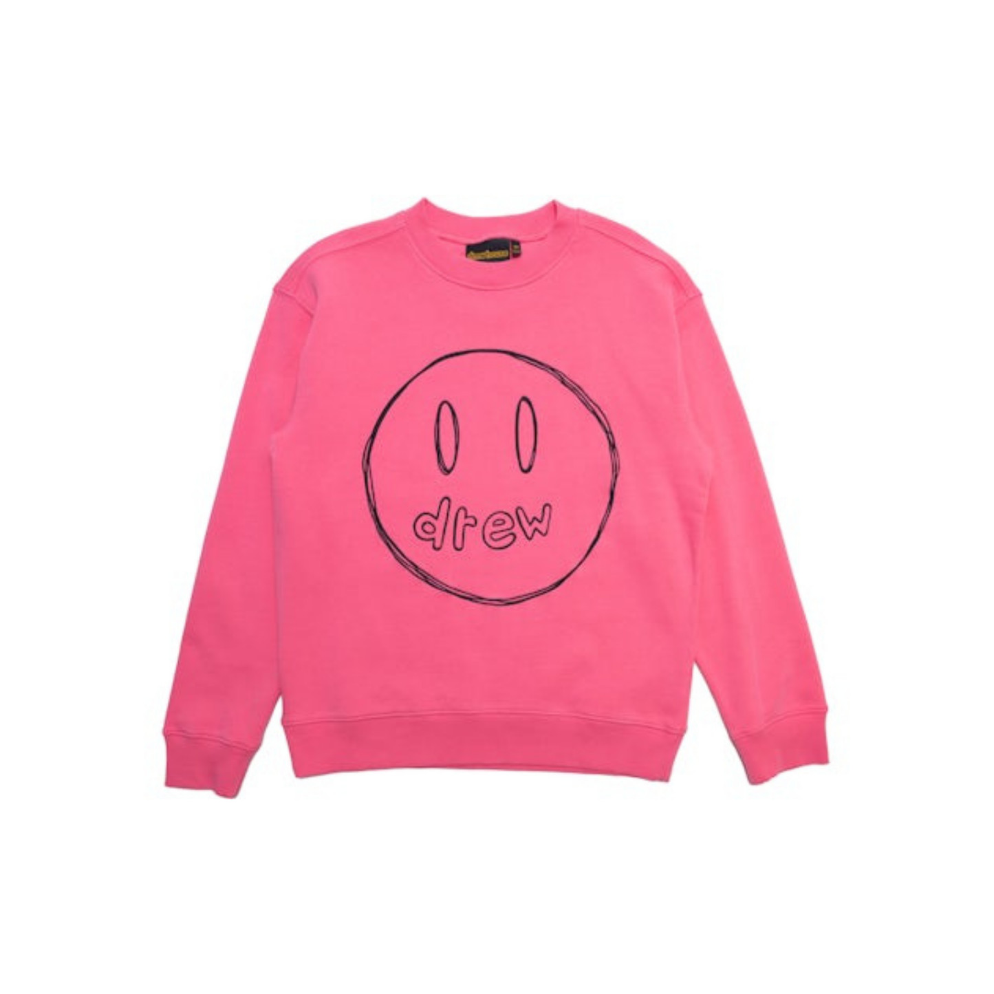 Drew House Sketch Mascot Crewneck Hot Pink Front