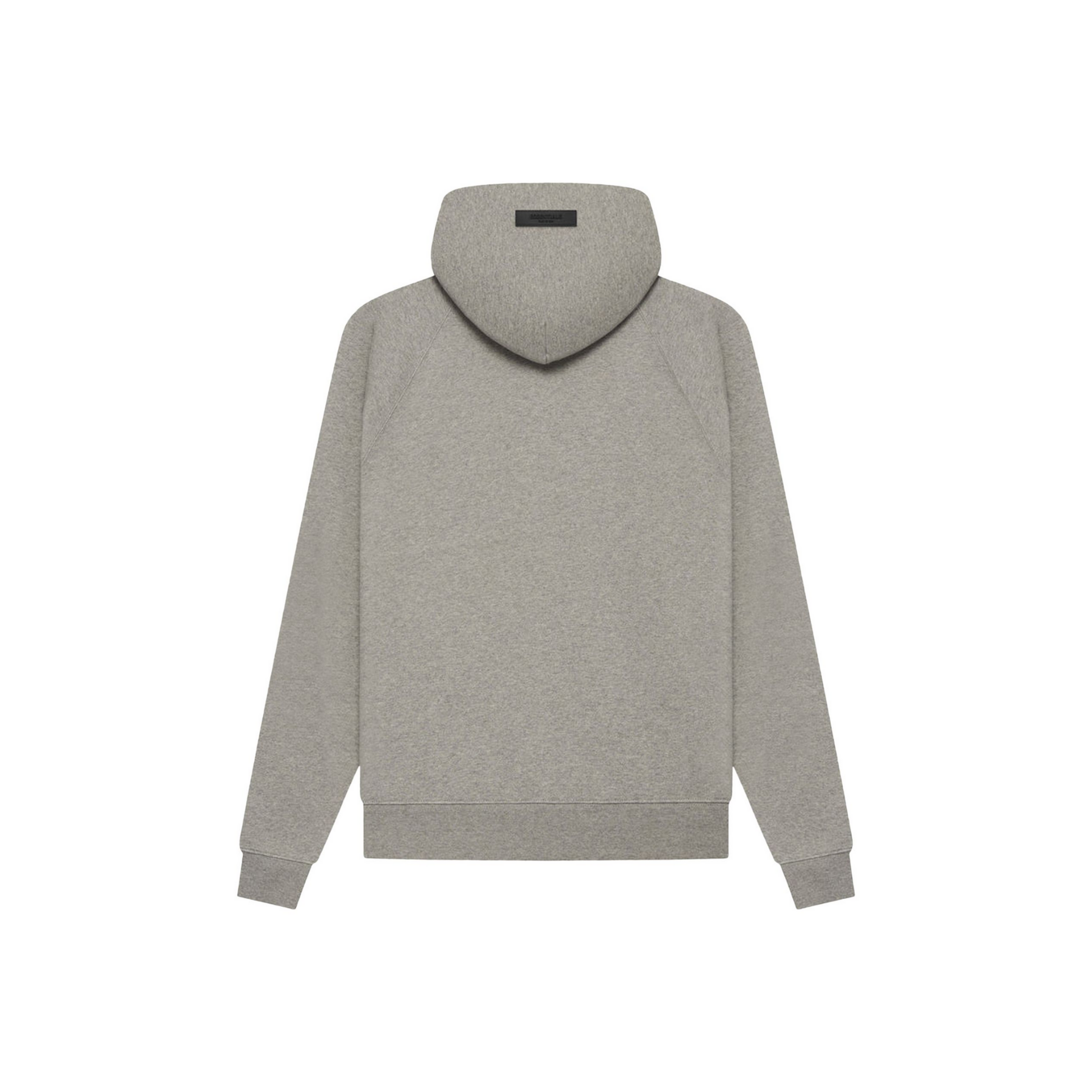 Fear of God Essentials 1977 Hoodie Dark Oatmeal SS22 Back