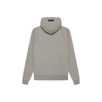Fear of God Essentials 1977 Hoodie Dark Oatmeal SS22 Back