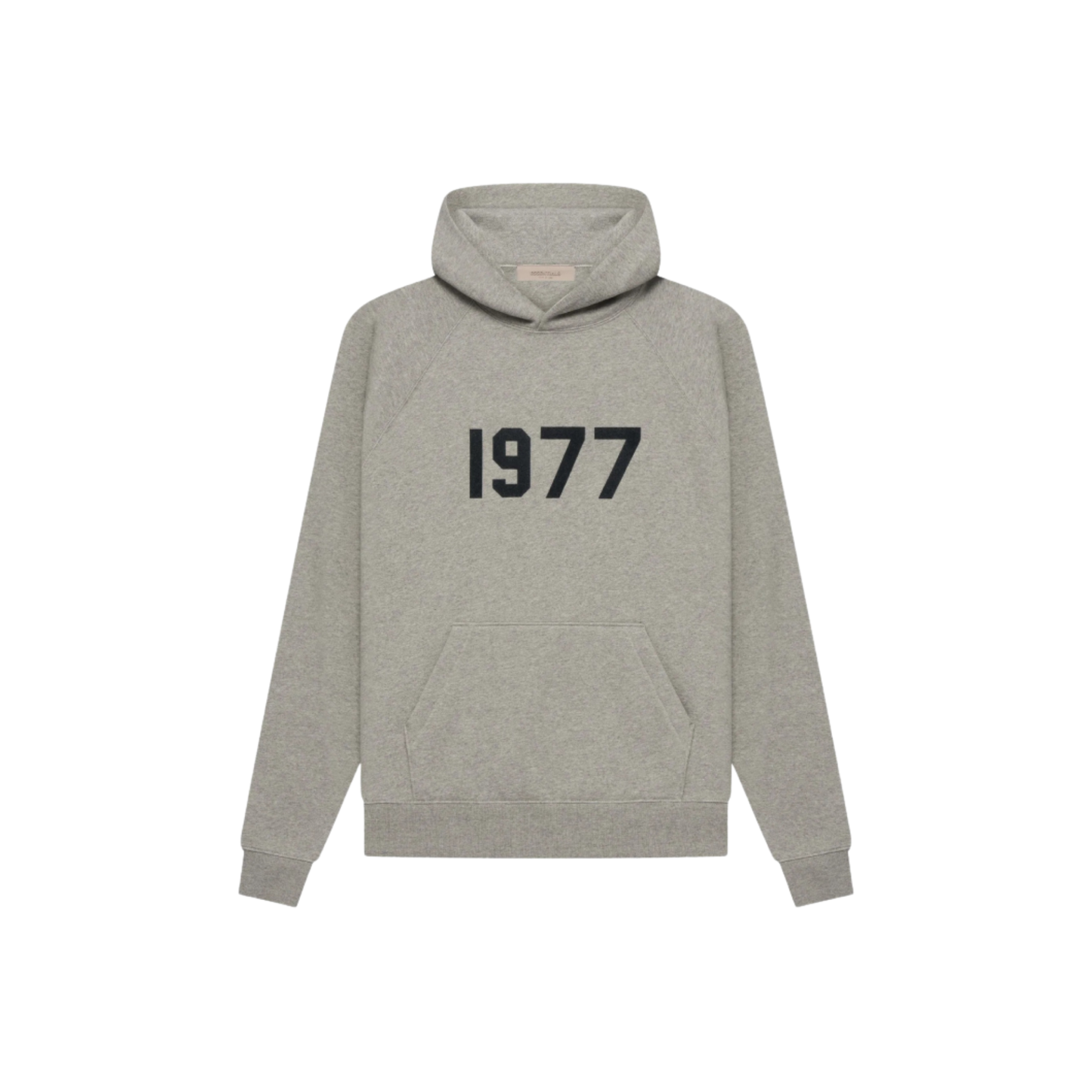 Fear of God Essentials 1977 Hoodie Dark Oatmeal SS22 Front