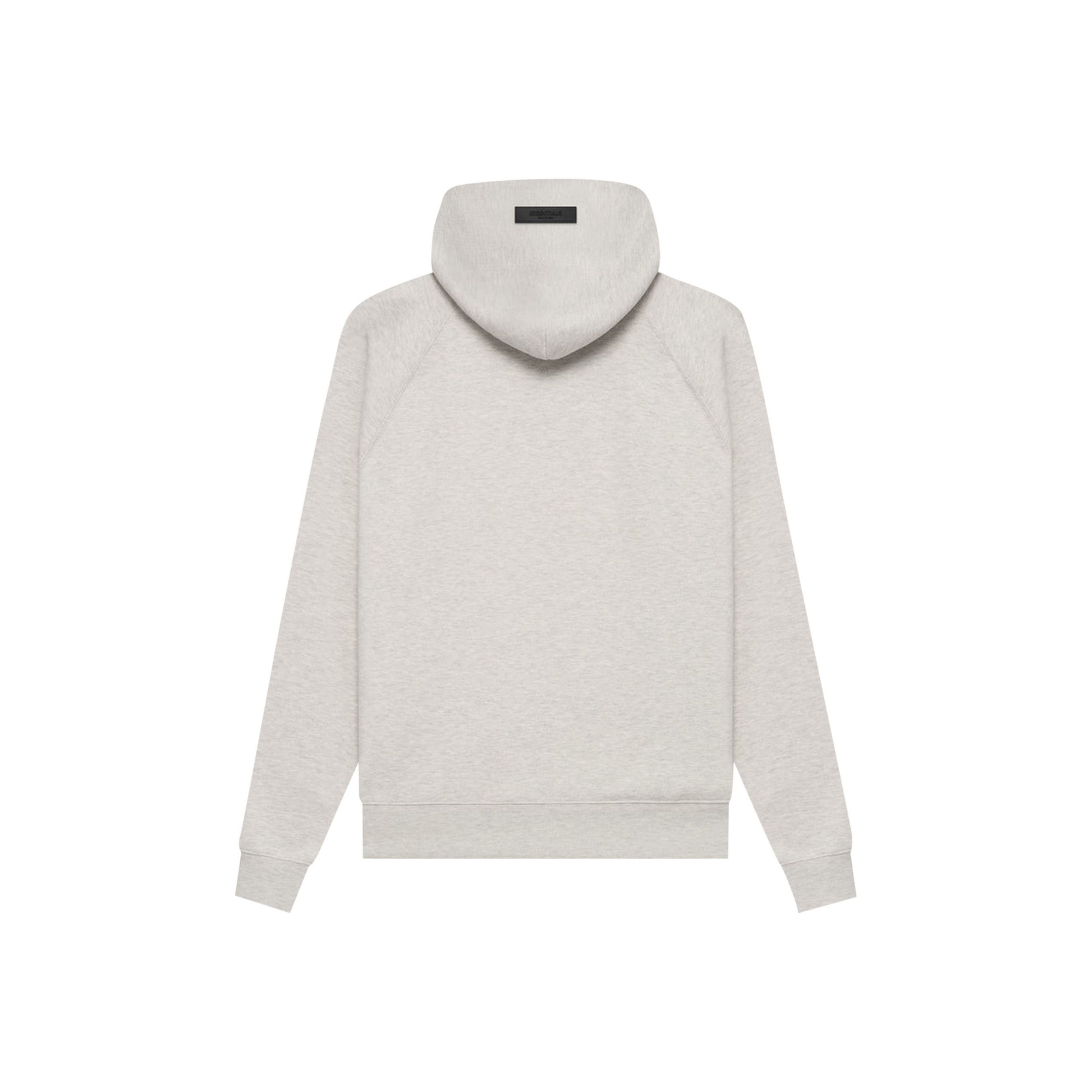 Fear of God Essentials 1977 Hoodie Light Oatmeal SS22 Back