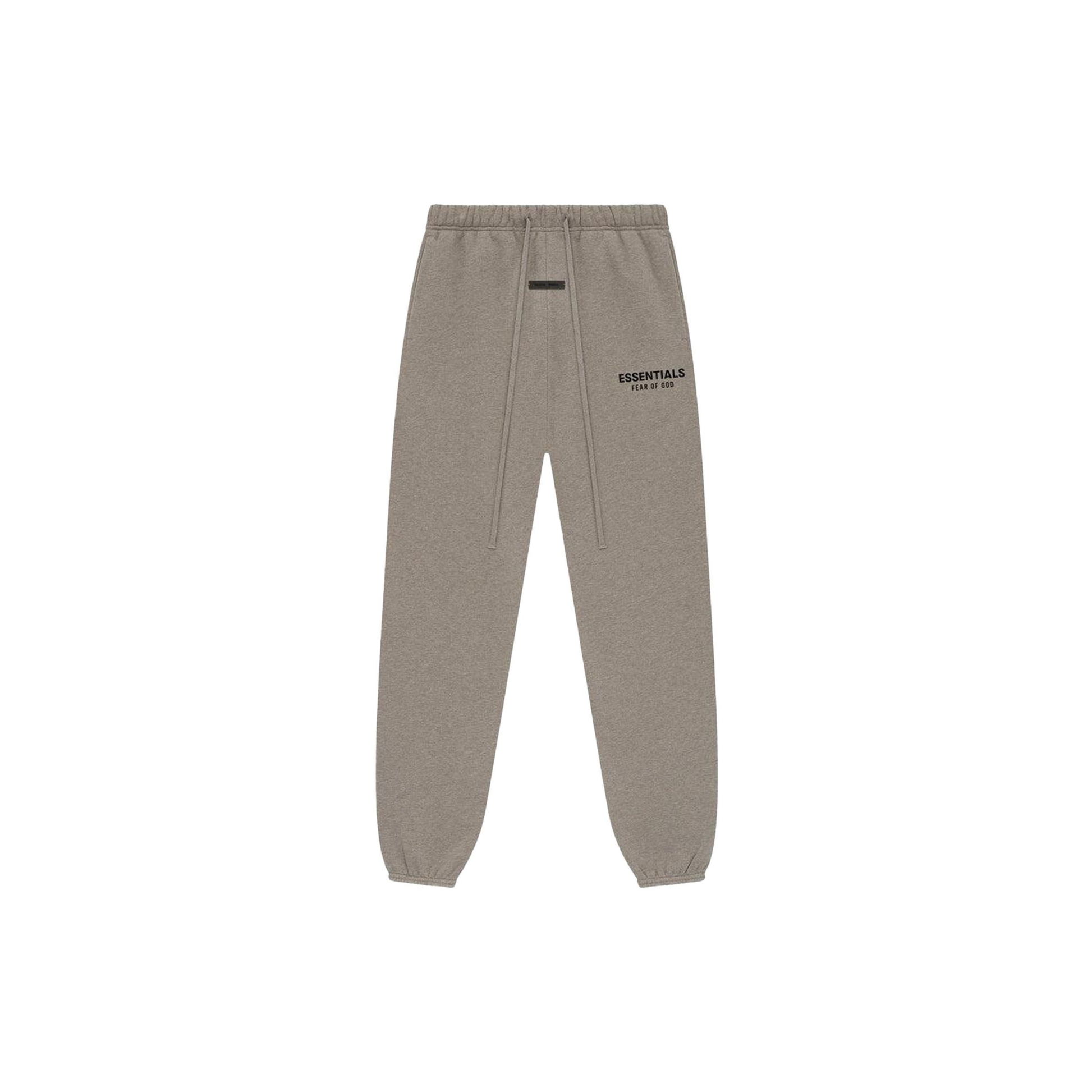 Fear of God Essentials Classic Fit Fleece Sweatpants Homestead Heather SS25 Front