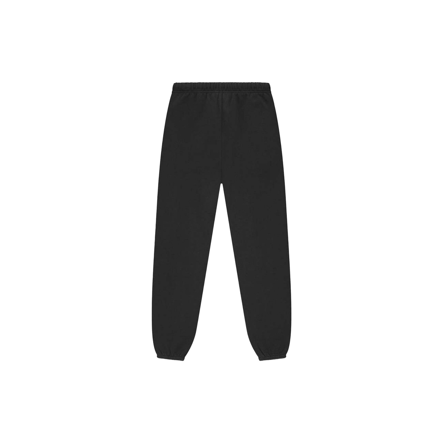 Fear of God Essentials Classic Fit Fleece Sweatpants Jet Black SS25 Back