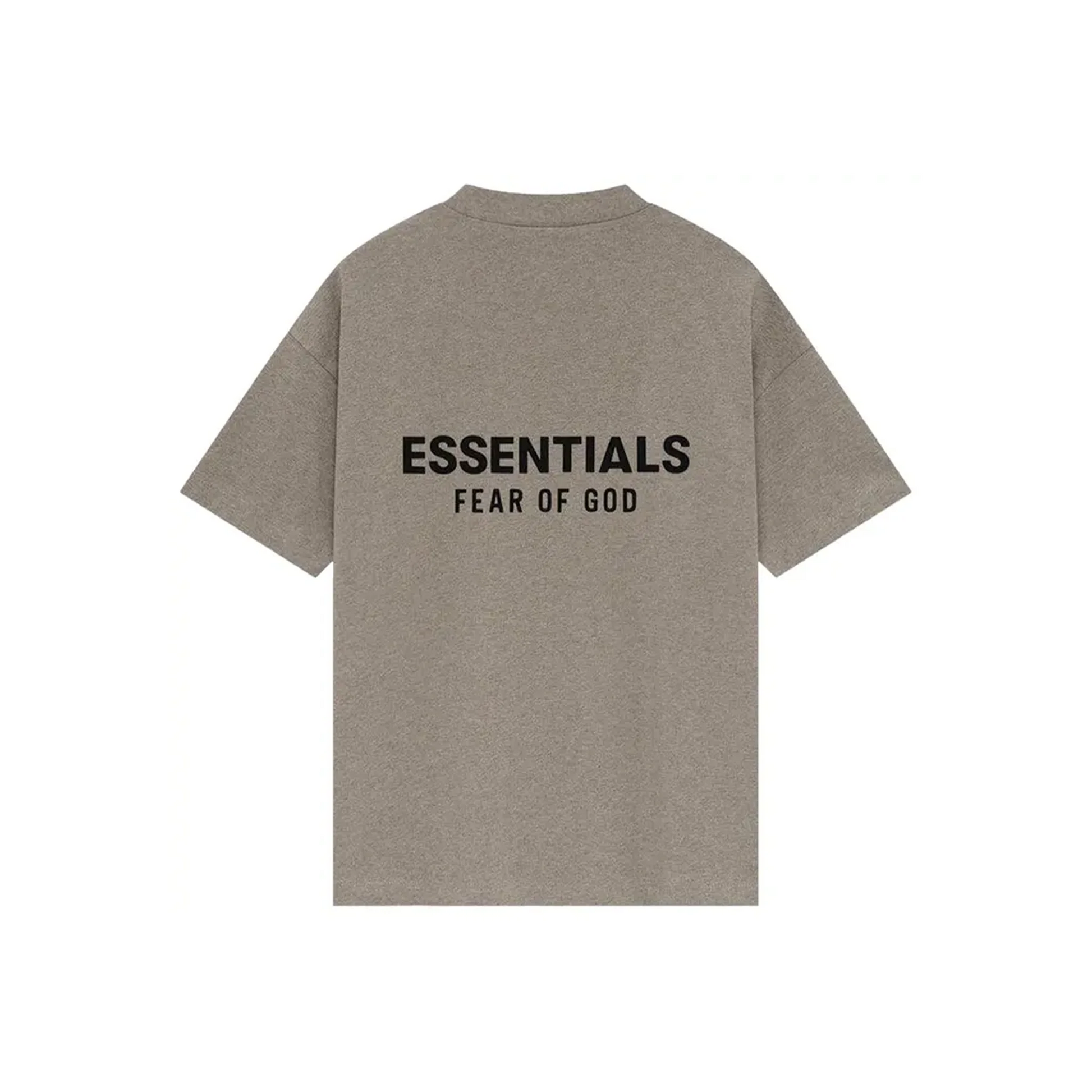 Fear of God Essentials Classic Fit Tee Homestead Heather SS25 Back
