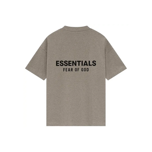 Fear of God Essentials Classic Fit Tee Homestead Heather SS25 Back
