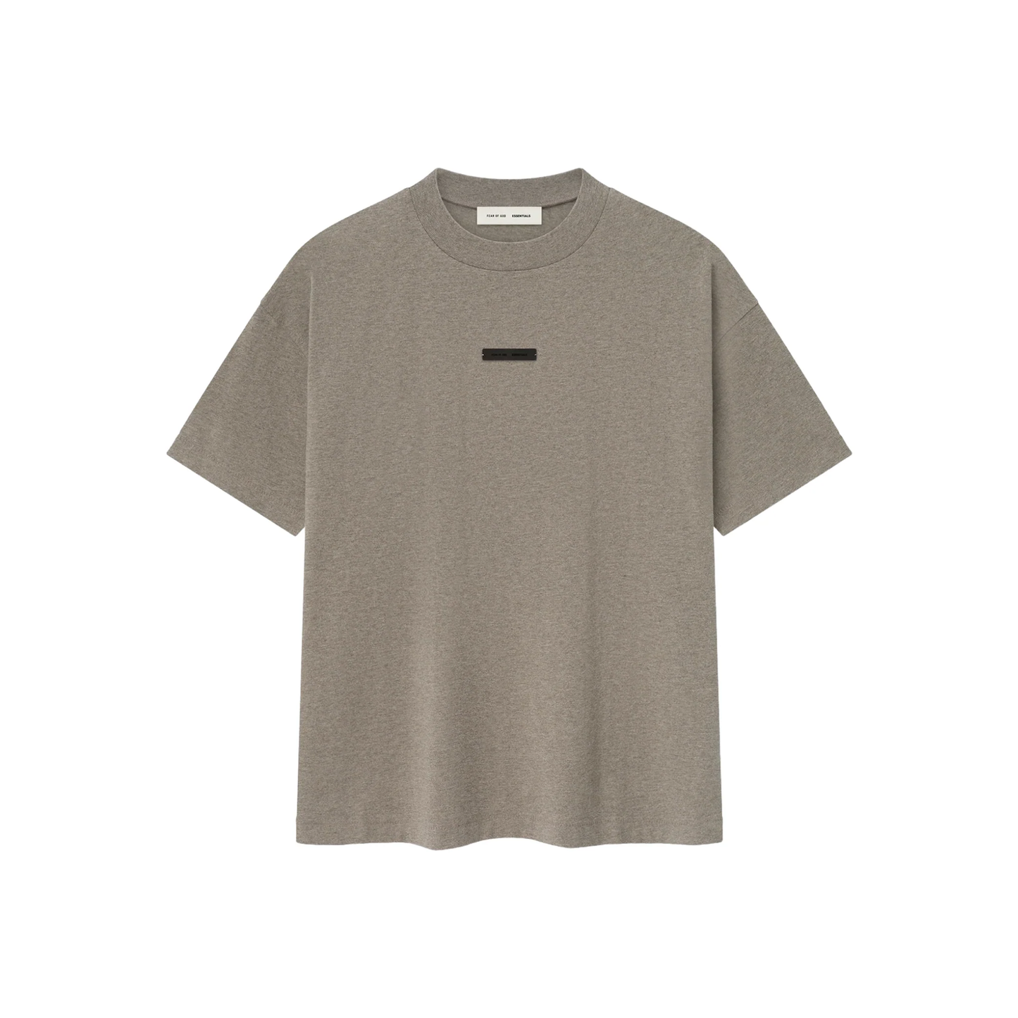 Fear of God Essentials Classic Tee Homestead Heather SS25 Front