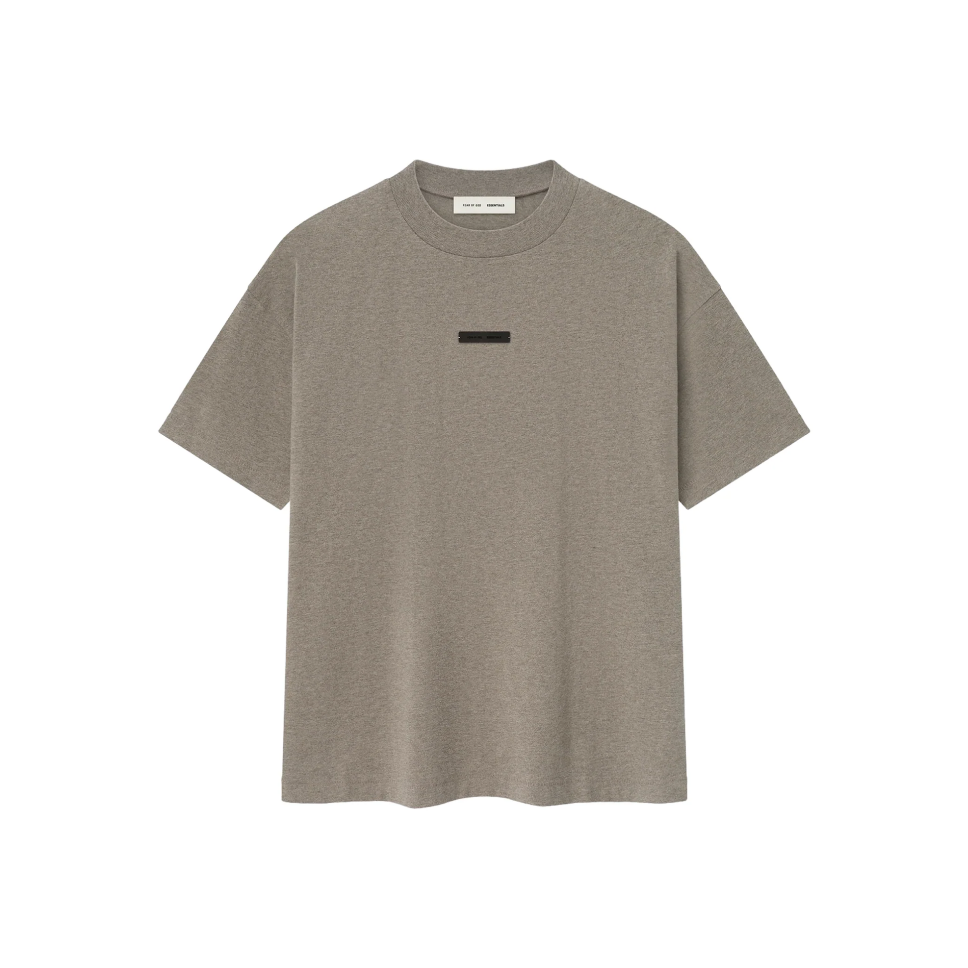 Fear of God Essentials Classic Tee Homestead Heather SS25 Front