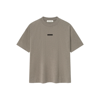Fear of God Essentials Classic Tee Homestead Heather SS25 Front