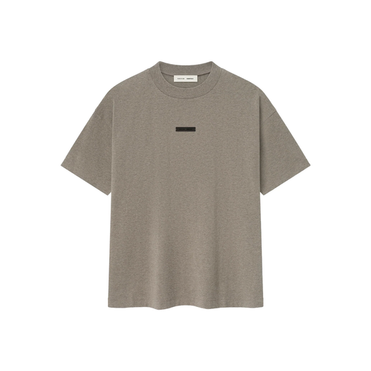 Fear of God Essentials Classic Tee Homestead Heather SS25 Front