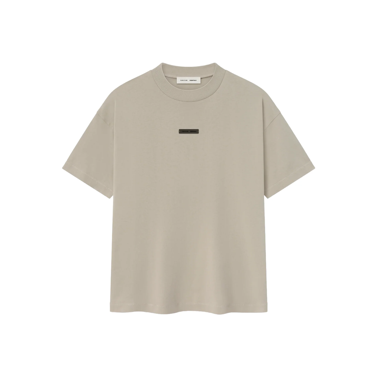 Fear of God Essentials Classic Tee Timber SS25 Front