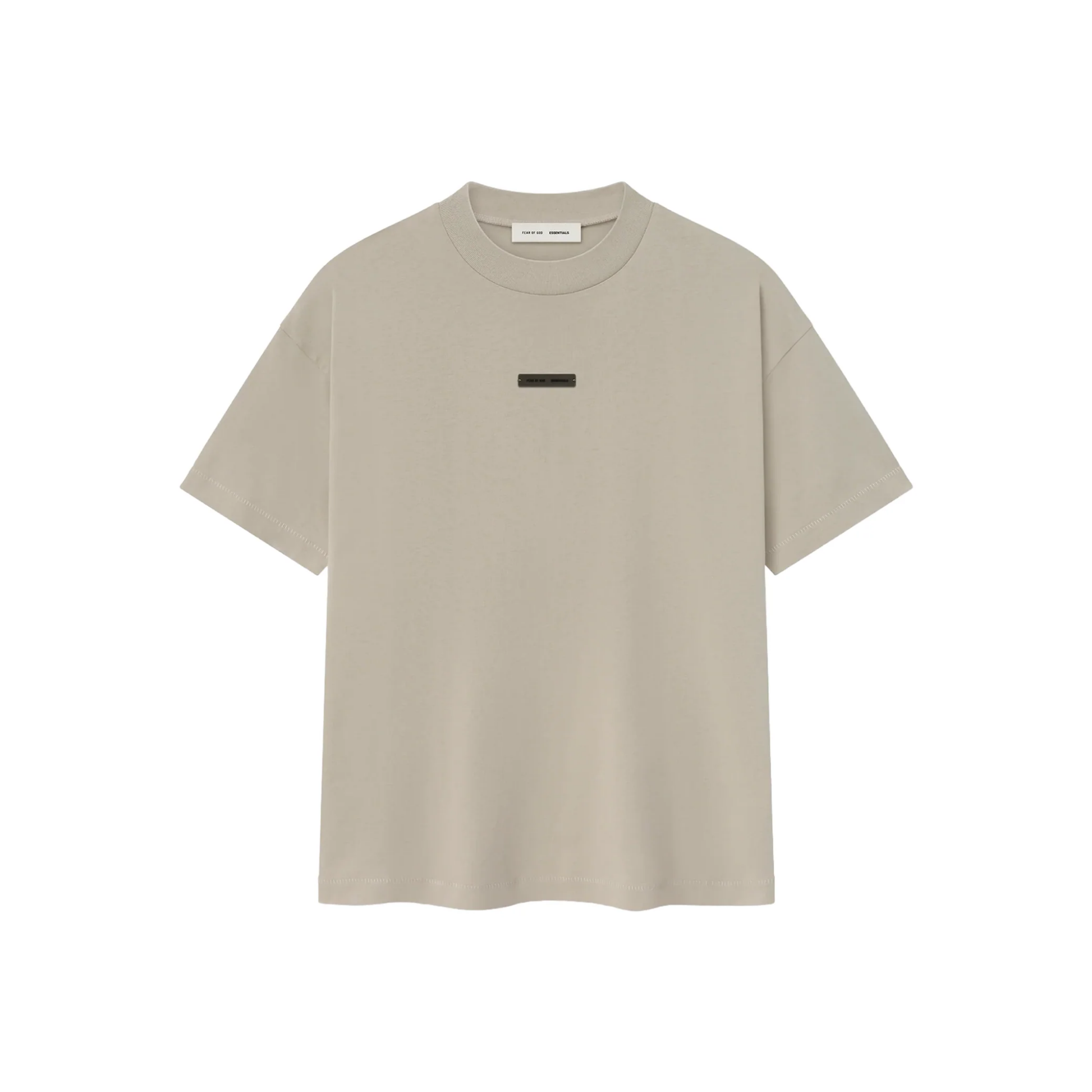 Fear of God Essentials Classic Tee Timber SS25 Front