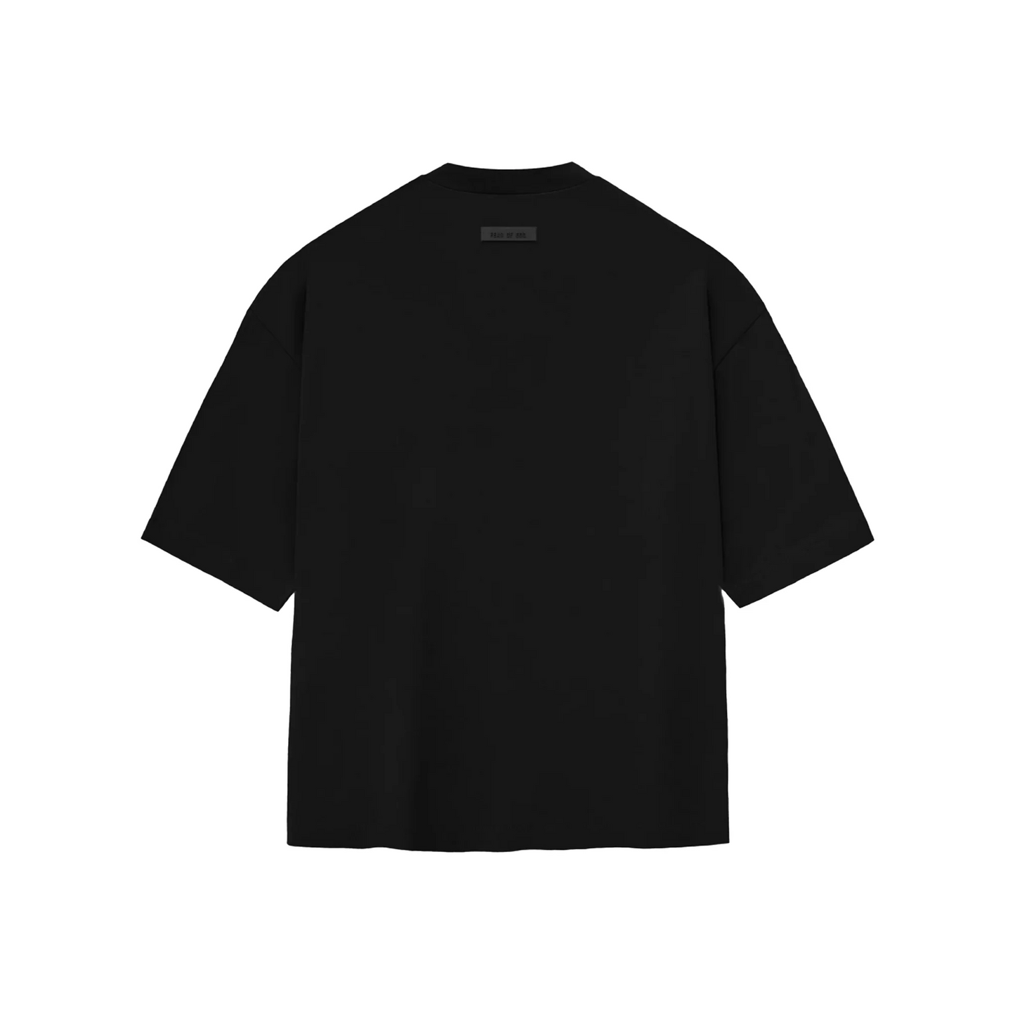 Fear of God Essentials Core Tee Jet Black FW23 Back