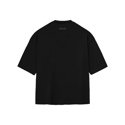 Fear of God Essentials Core Tee Jet Black FW23 Back