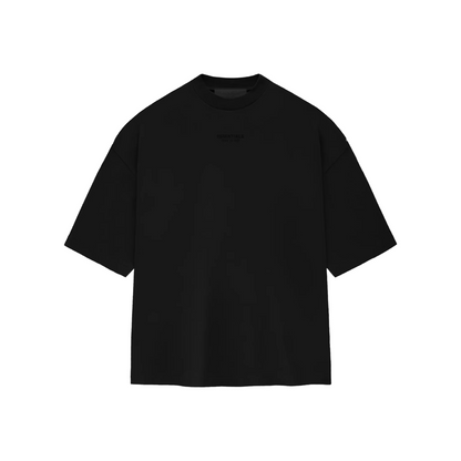 Fear of God Essentials Core Tee Jet Black FW23 Front