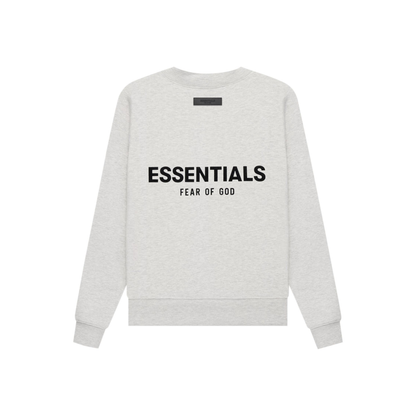Fear of God Essentials Crewneck Light Oatmeal SS22 Back