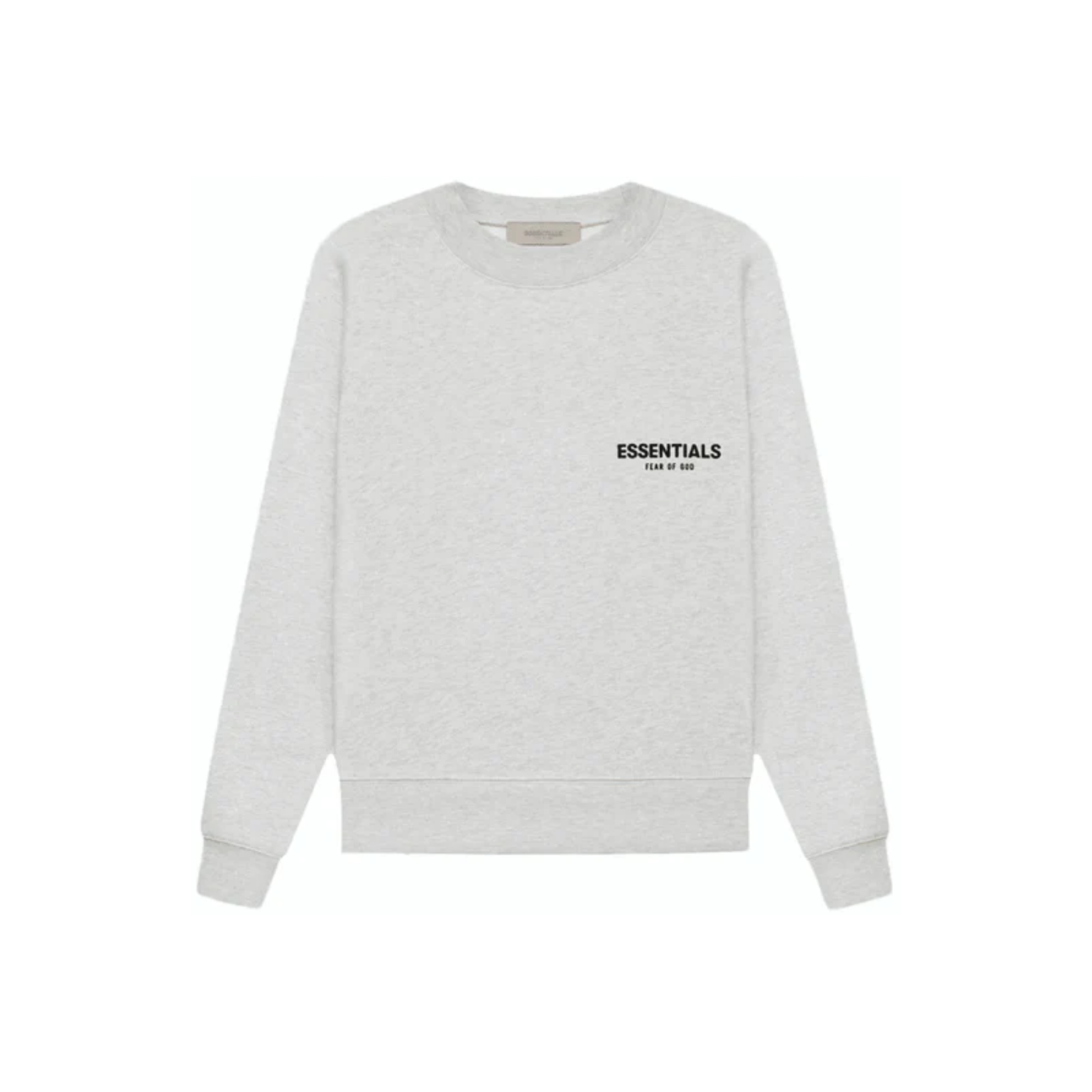 Fear of God Essentials Crewneck Light Oatmeal SS22 Front