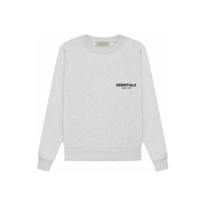 Fear of God Essentials Crewneck Light Oatmeal SS22 Front