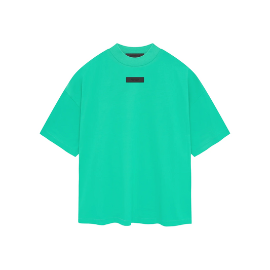 Fear of God Essentials Crewneck Tee Mint Leaf FW23 Front