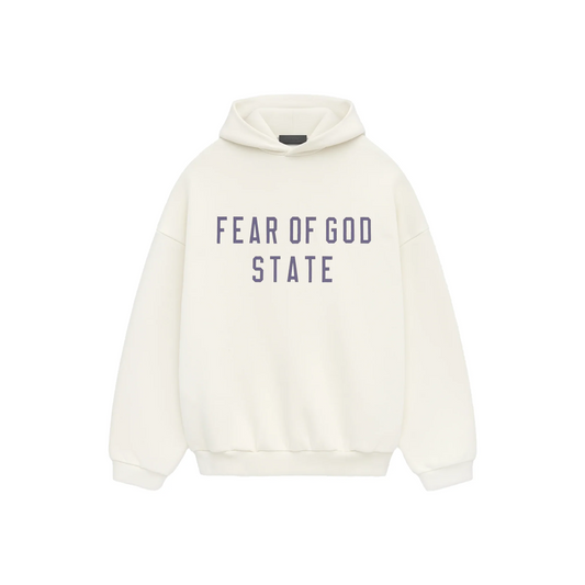 Fear of God Essentials Fleece Hoodie Shell FW24 Front