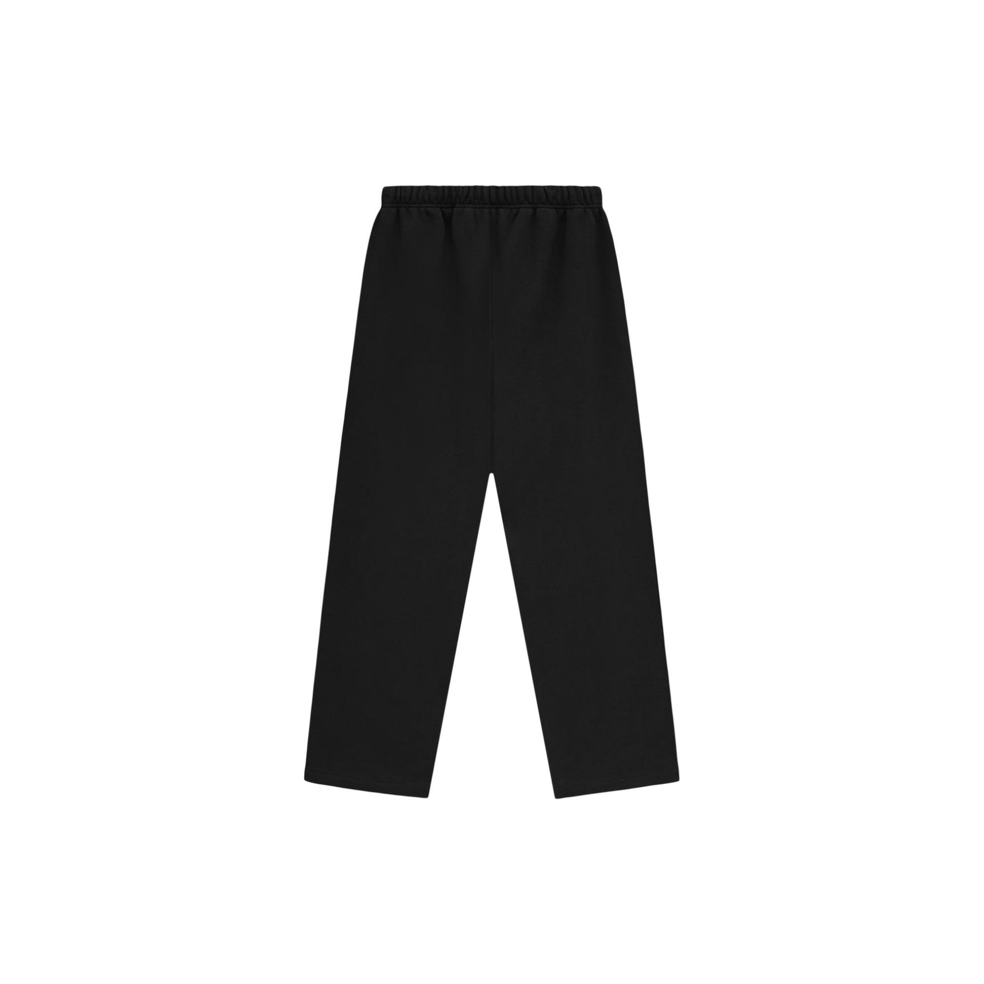Fear of God Essentials Fleece Relaxed Sweatpants Black FW24 Back