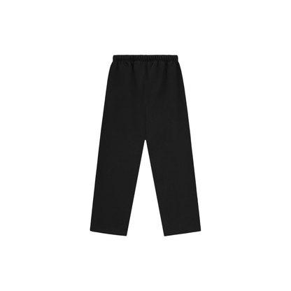 Fear of God Essentials Fleece Relaxed Sweatpants Black FW24 Back
