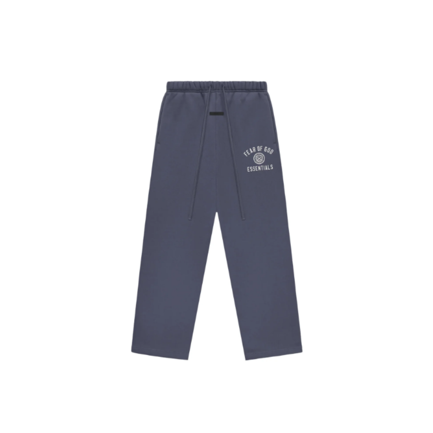 Fear of God Essentials Fleece Relaxed Sweatpants Marine FW24 Front