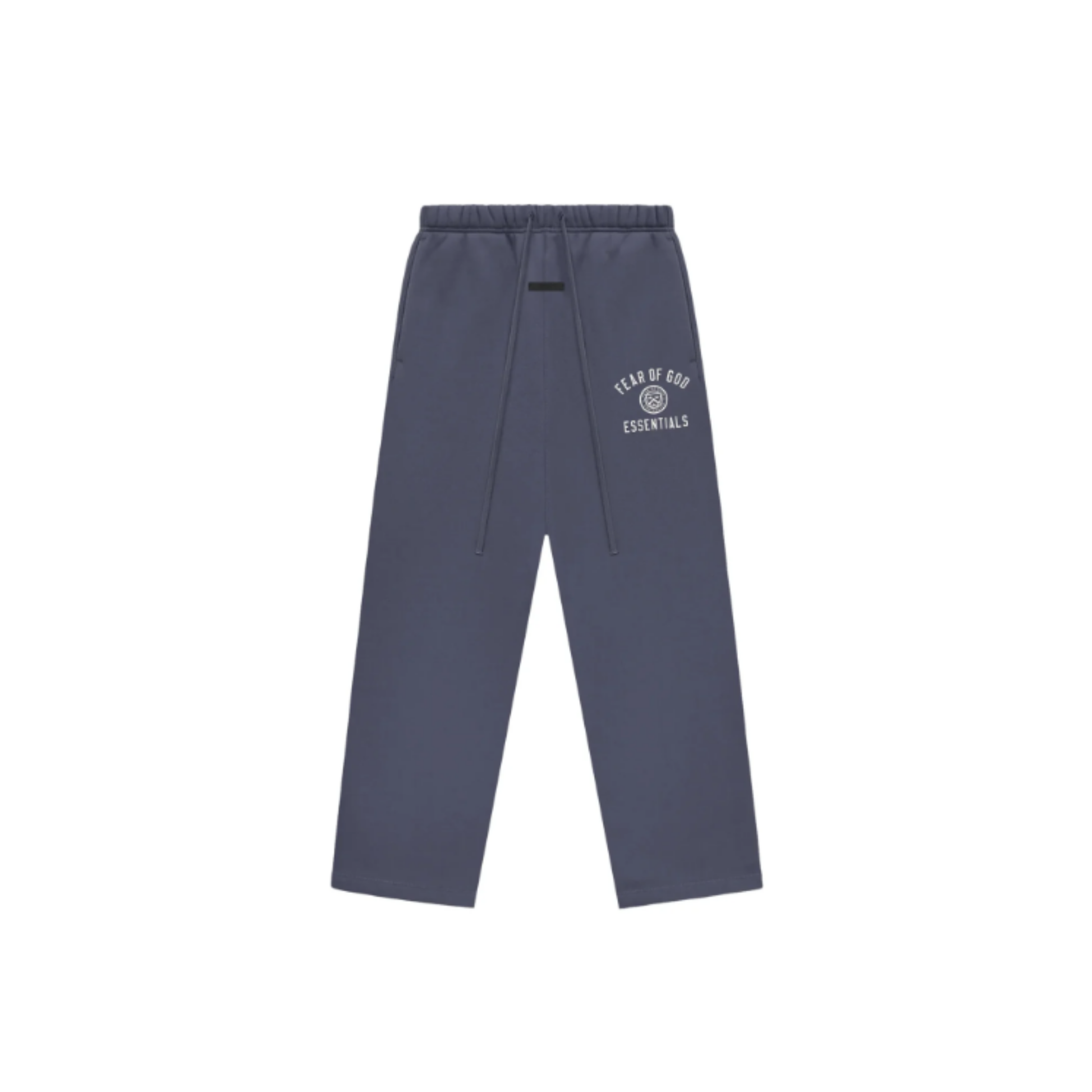 Fear of God Essentials Fleece Relaxed Sweatpants Marine FW24 Front