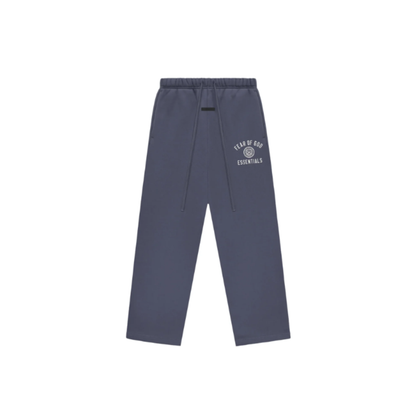 Fear of God Essentials Fleece Relaxed Sweatpants Marine FW24 Front