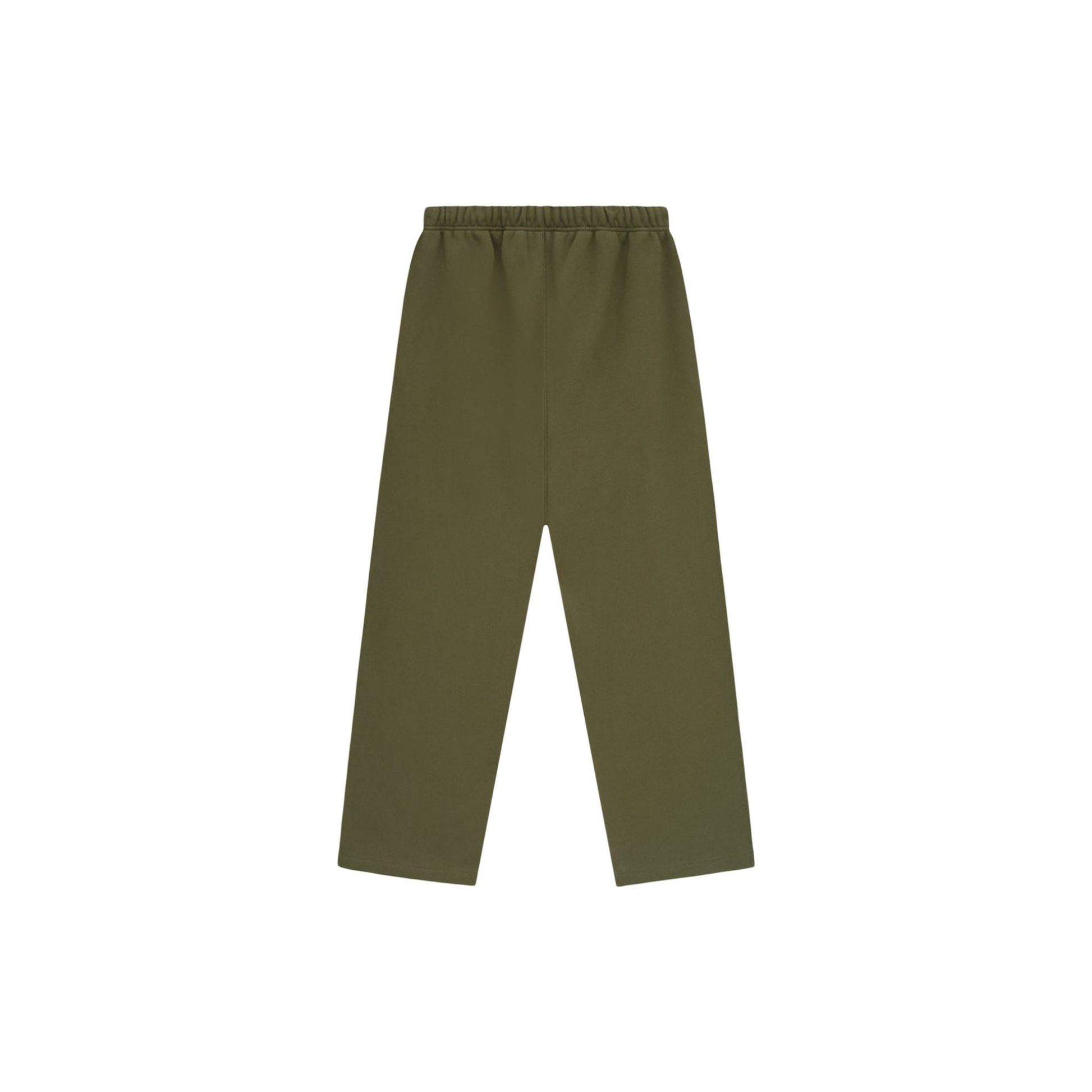 Fear of God Essentials Fleece Relaxed Sweatpants Military FW24 Back