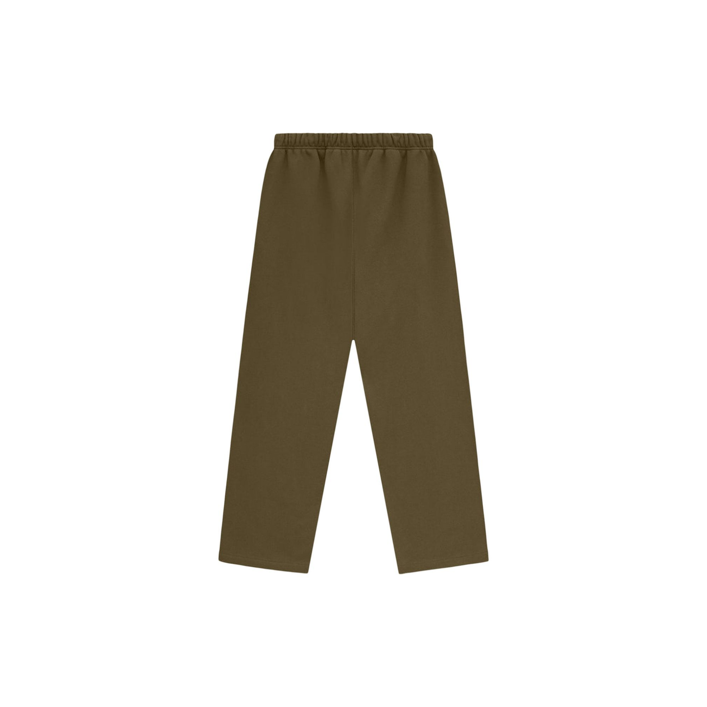 Fear of God Essentials Fleece Relaxed Sweatpants Olive FW24 Back