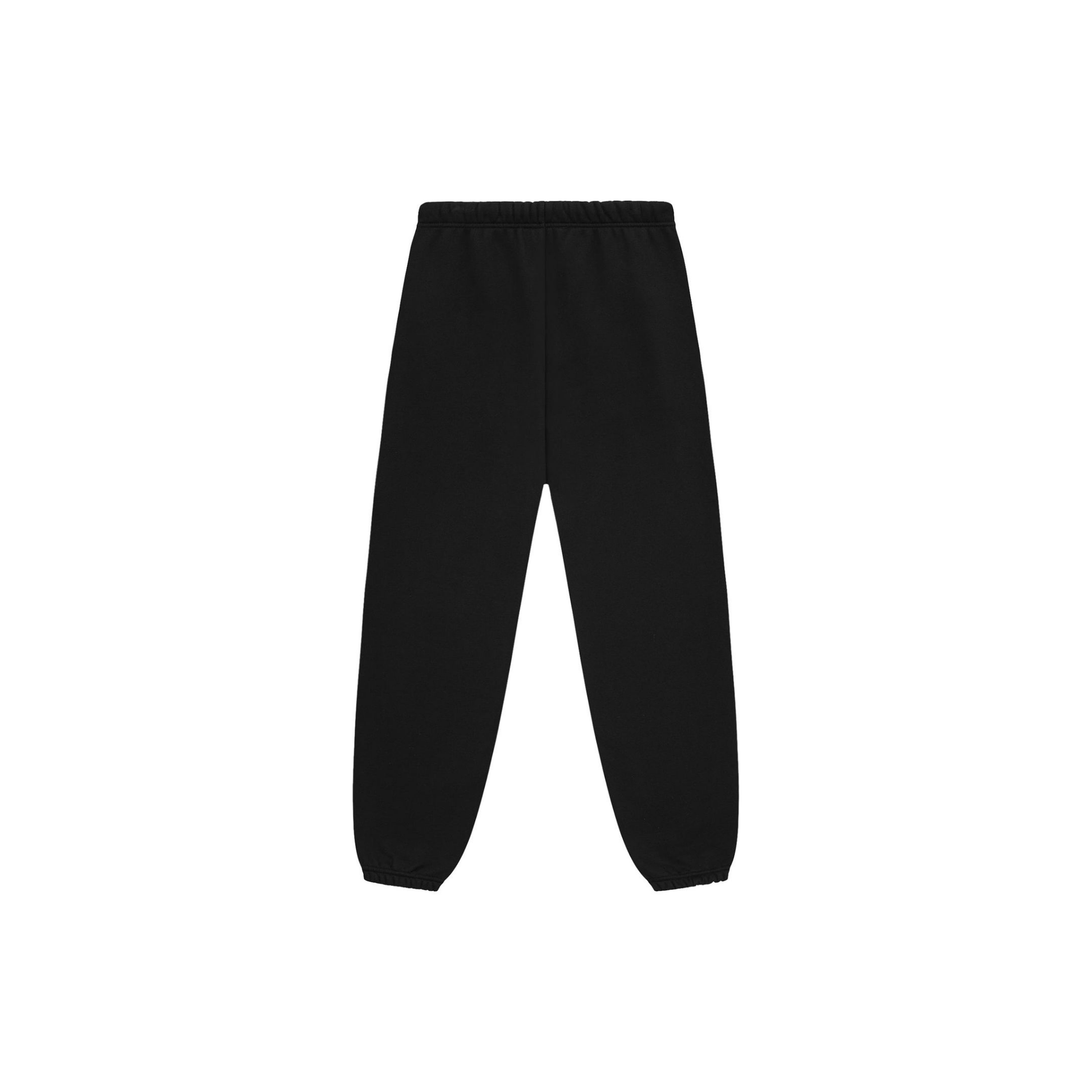 Fear of God Essentials Fleece Sweatpants Black FW24 Back