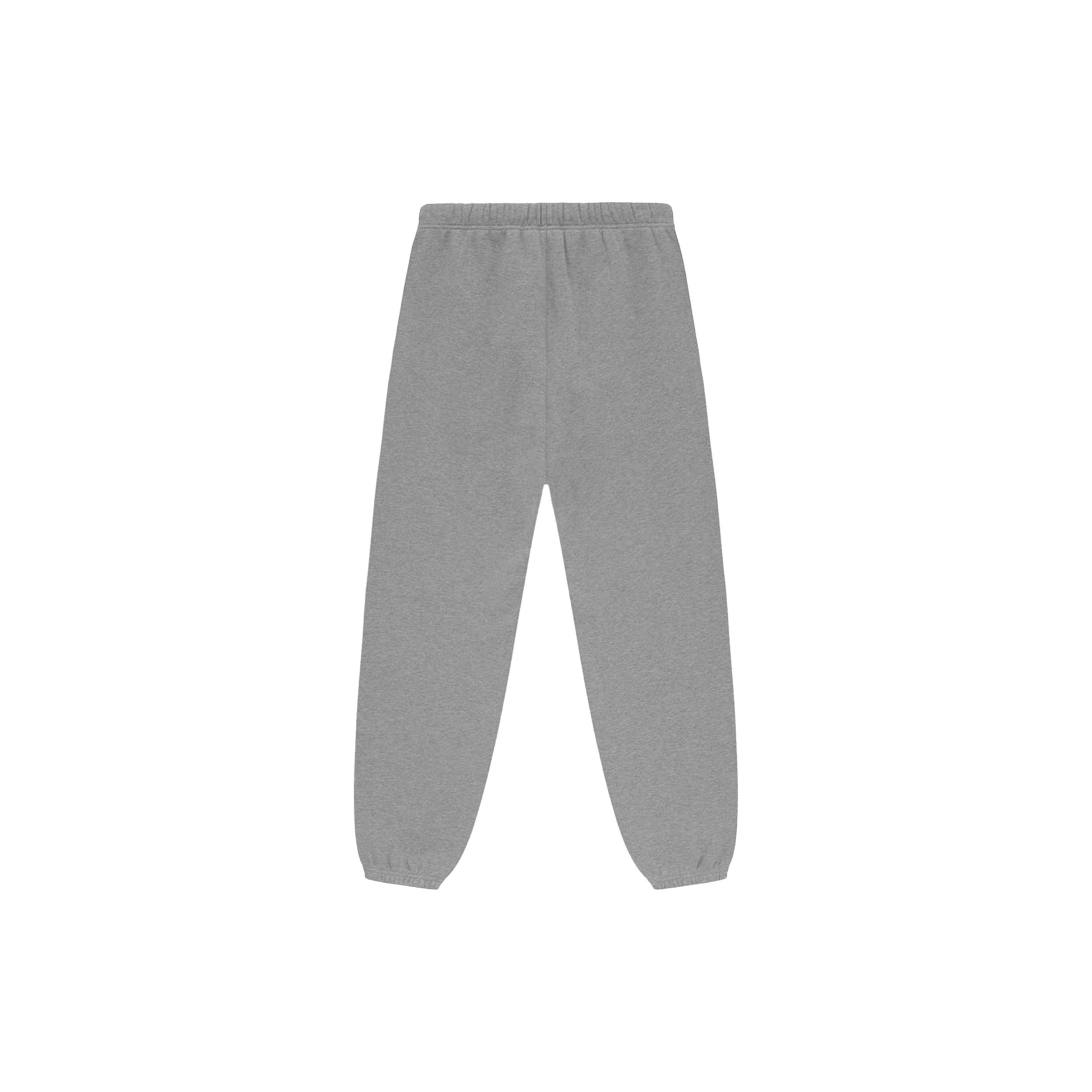 Fear of God Essentials Fleece Sweatpants Dark Heather FW24 Back
