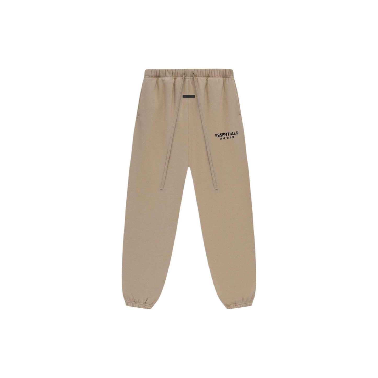 Fear of God Essentials Fleece Sweatpants Desert Sand FW24 Front