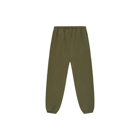 Fear of God Essentials Fleece Sweatpants Military FW24 Back