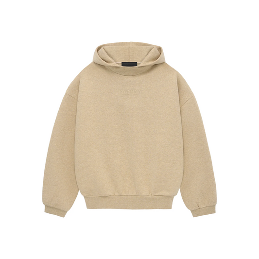 Fear of God Essentials Hoodie Gold Heather FW23 Front