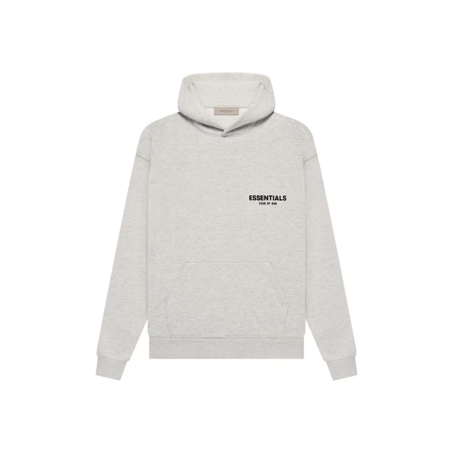 Fear of God Essentials Hoodie Light Oatmeal SS22 Front