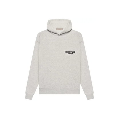 Fear of God Essentials Hoodie Light Oatmeal SS22 Front