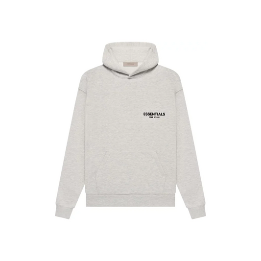 Fear of God Essentials Hoodie Light Oatmeal SS22 Front