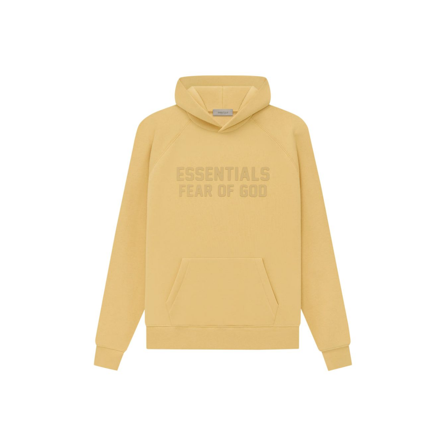 Fear of God Essentials Hoodie Light Tuscan SS23 Front