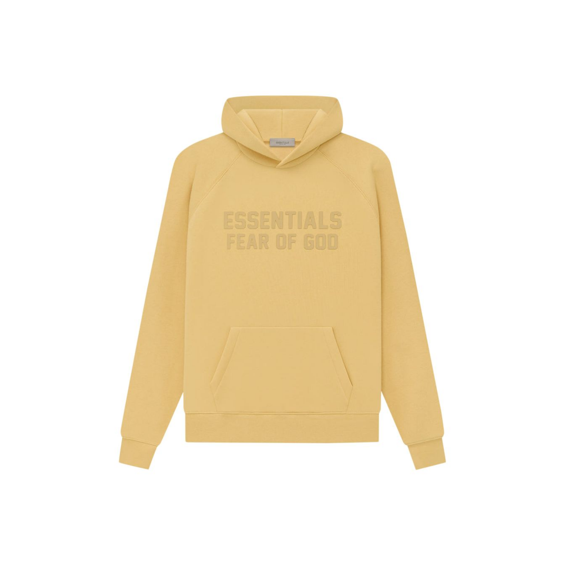 Fear of God Essentials Hoodie Light Tuscan SS23 Front