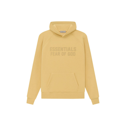 Fear of God Essentials Hoodie Light Tuscan SS23 Front