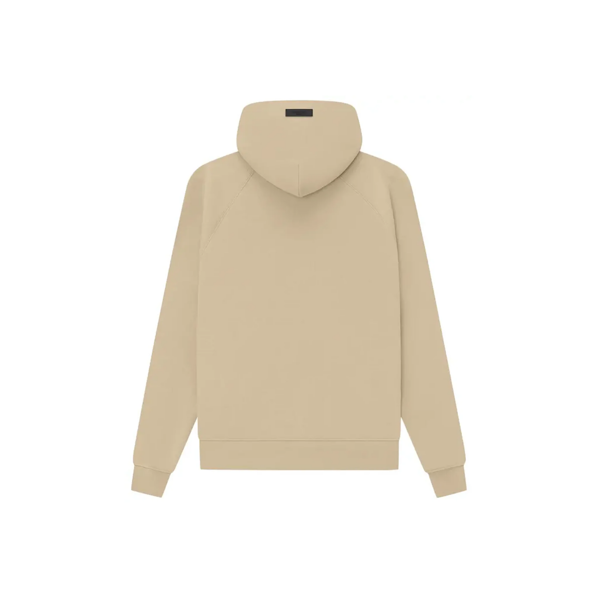 Fear of God Essentials Hoodie Sand SS23 Back