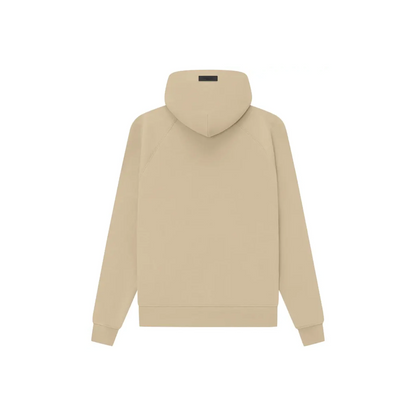 Fear of God Essentials Hoodie Sand SS23 Back