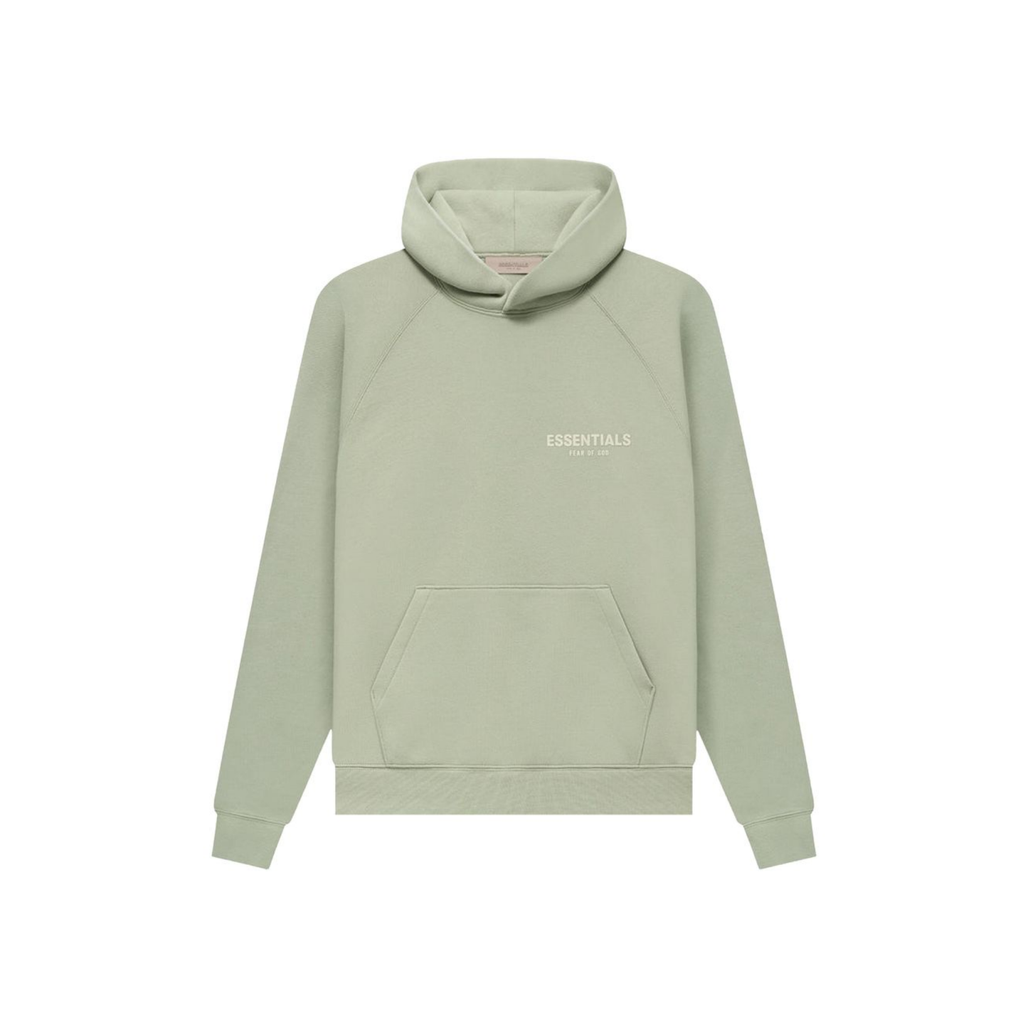 Fear of God Essentials Hoodie Seafoam SS22 Front