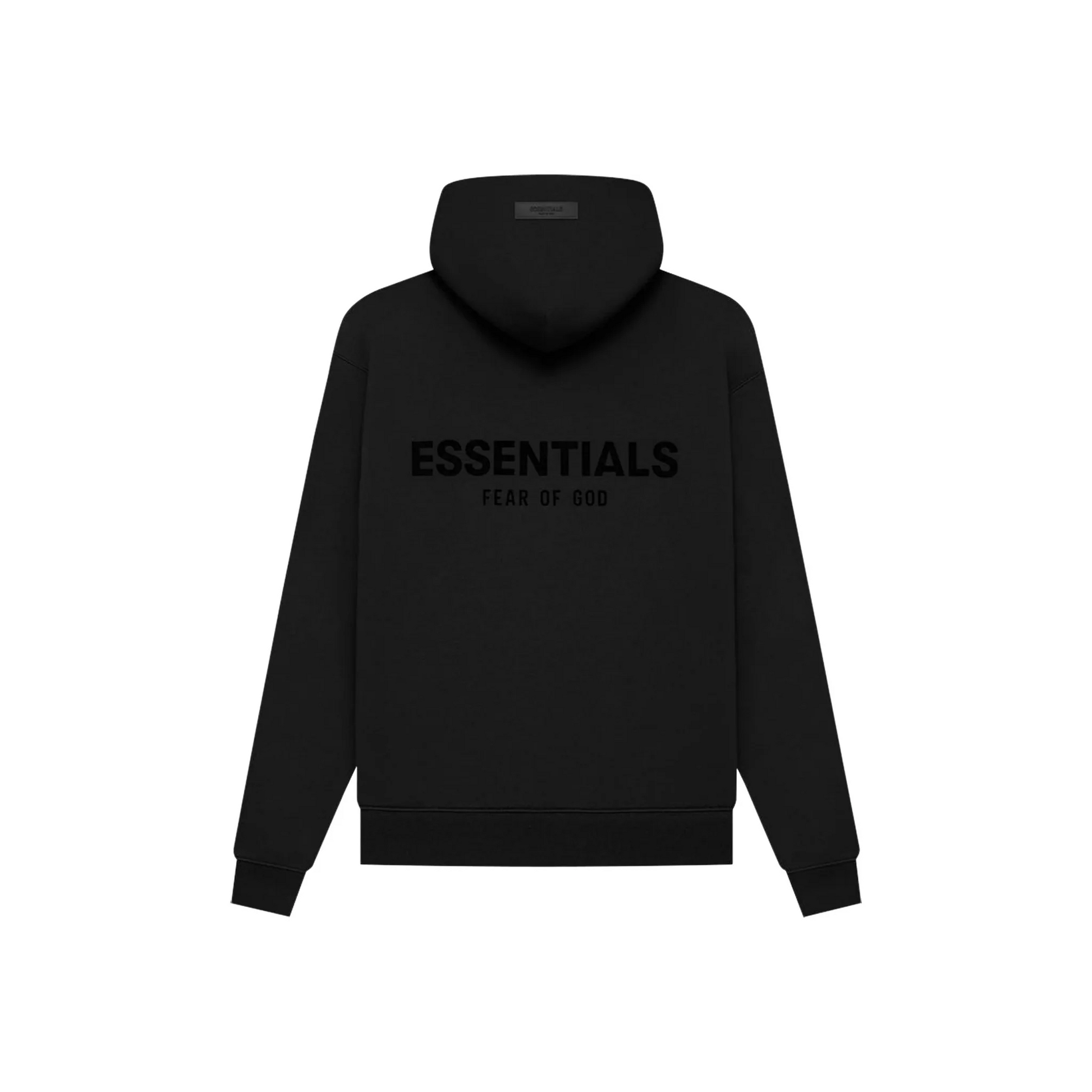 Fear of God Essentials Hoodie Stretch Limo SS22 Back